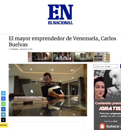 Entrevista - El nacional Ven